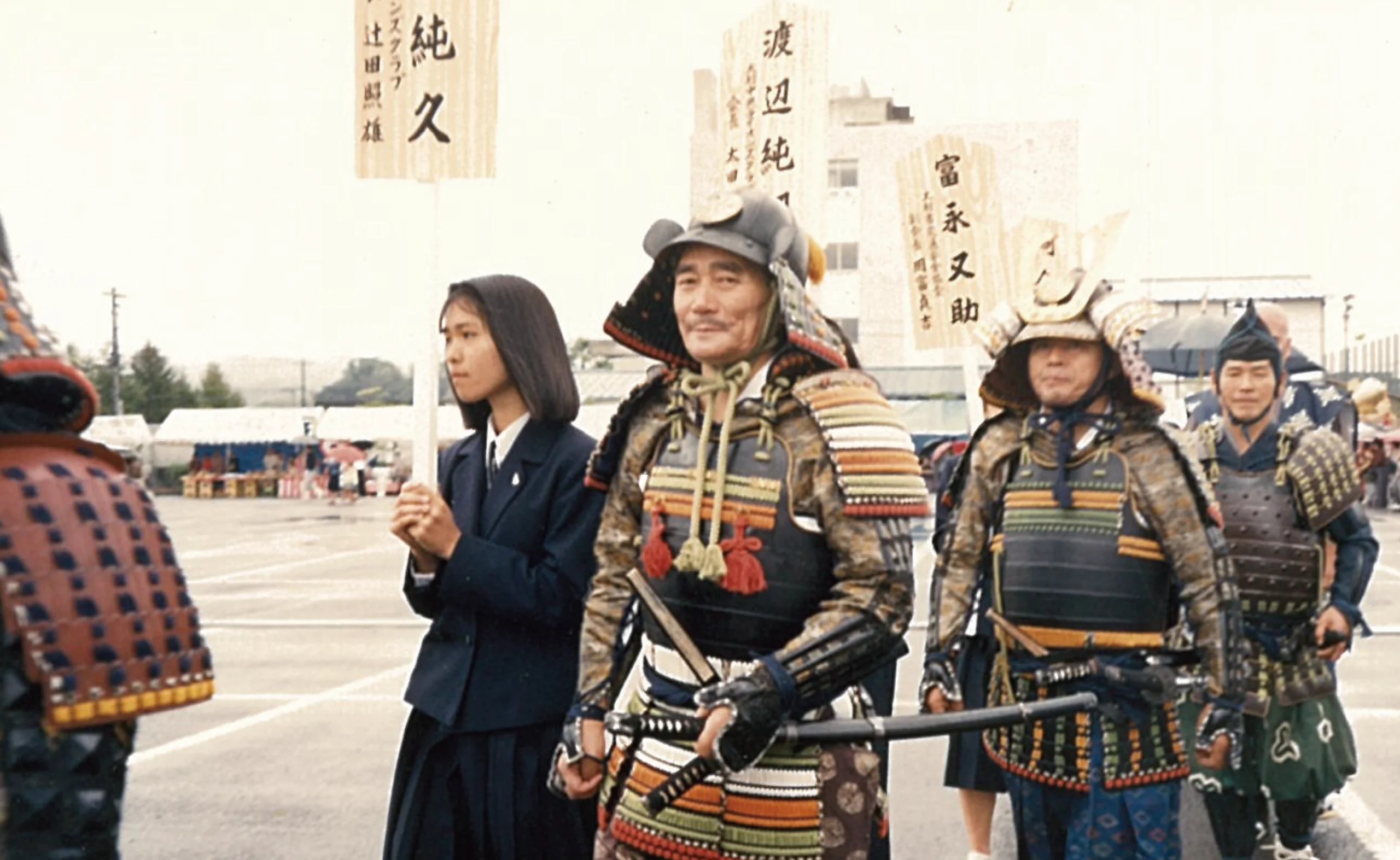 大村祭りで当時会長参加