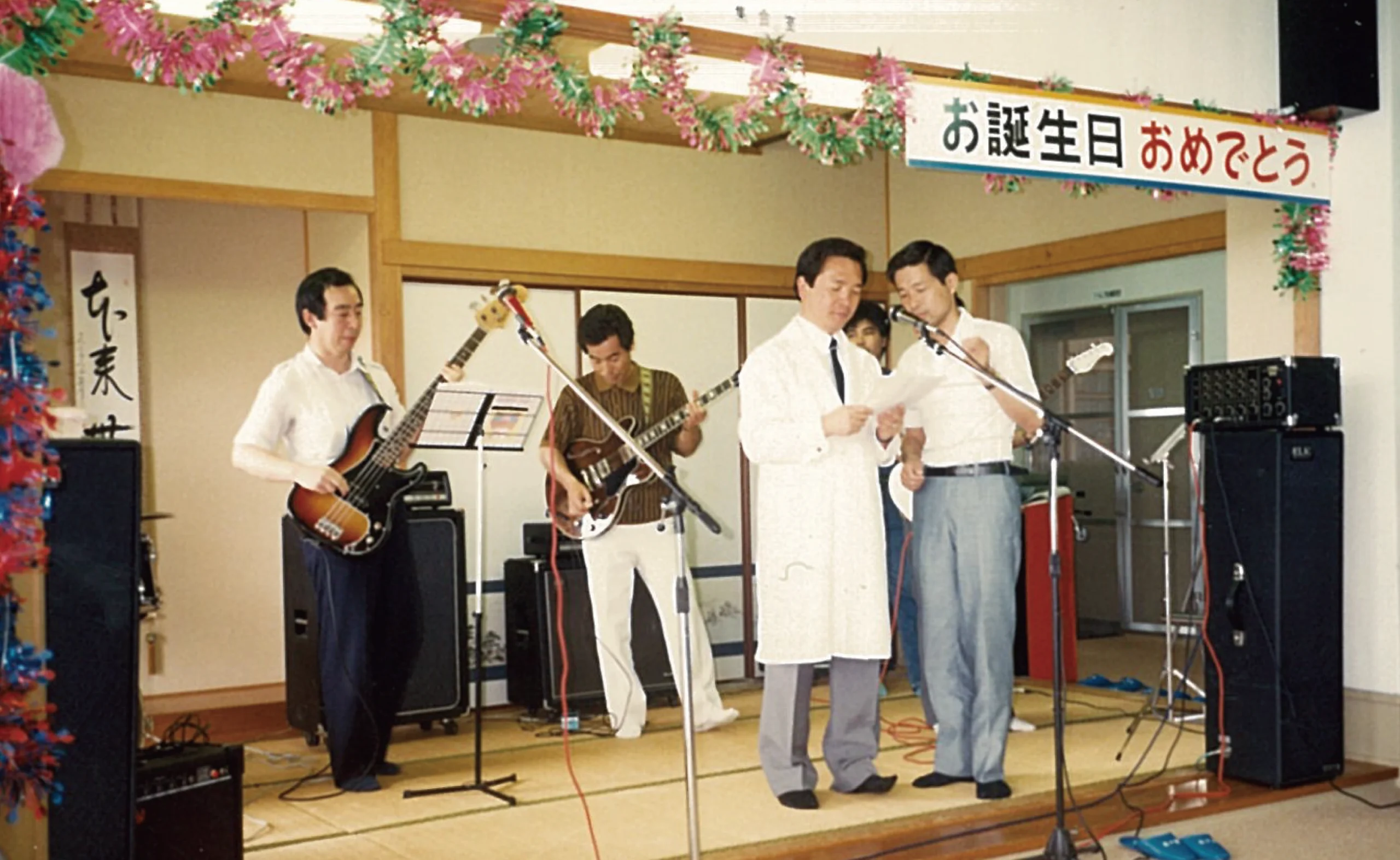 老人ホーム慰問の様子