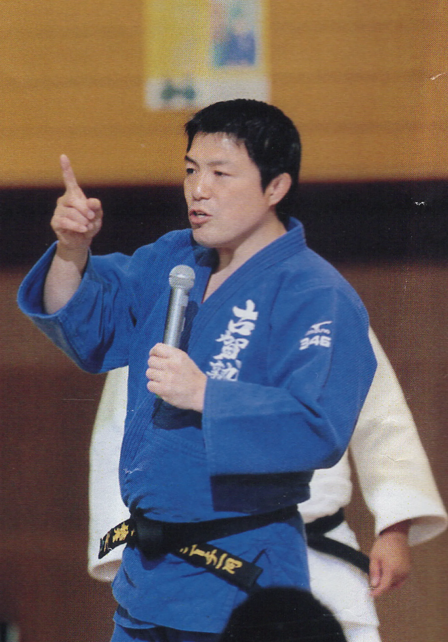 古賀稔彦さん青少年柔道教室